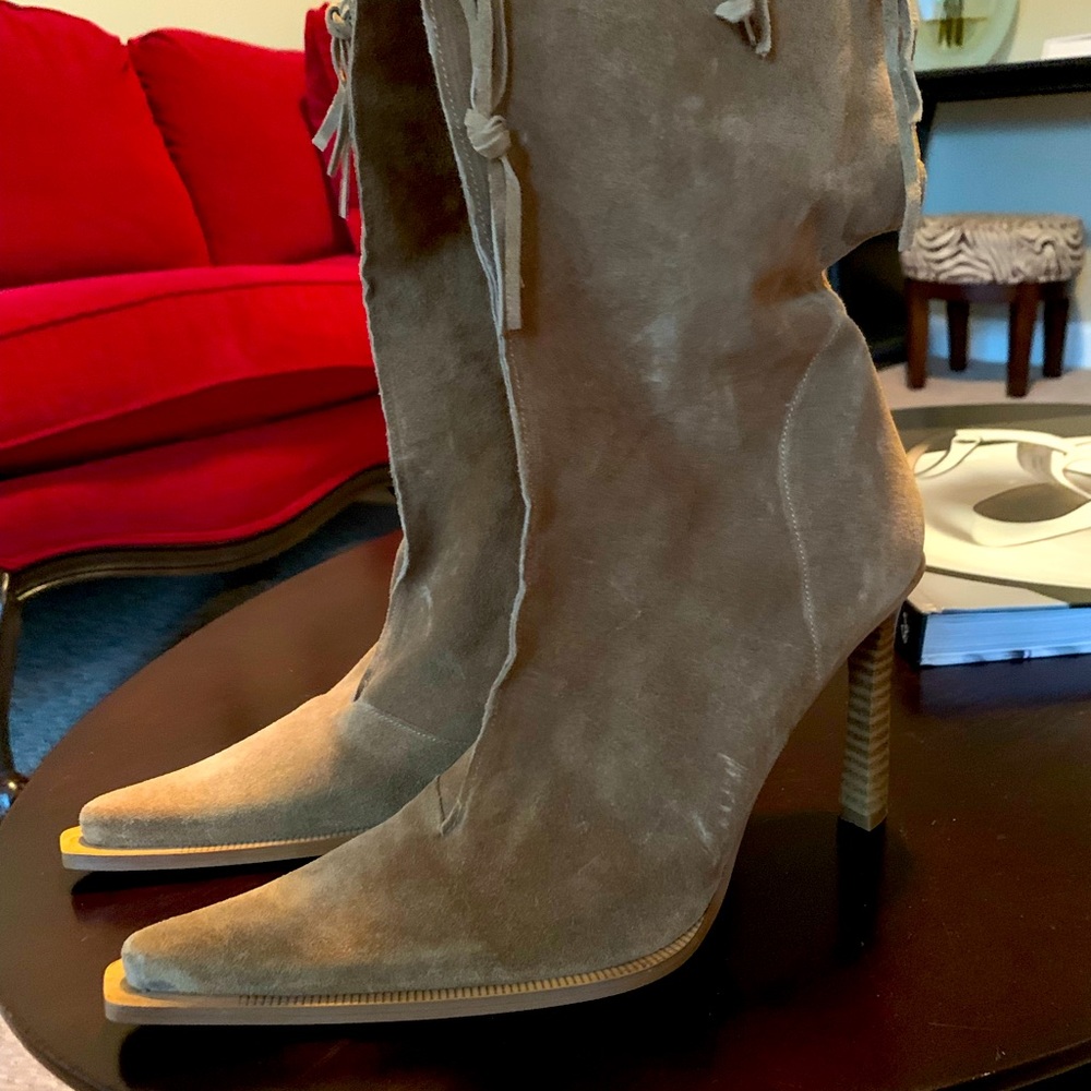 Beautiful, Pre-Loved, Suede, Boots!